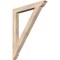 Ekena Millwork Traditional Traditional Smooth Bracket, Douglas Fir, 3 1/2"W x 32"D x 40"H BKT04X32X40TRA01SDF - alternate 1